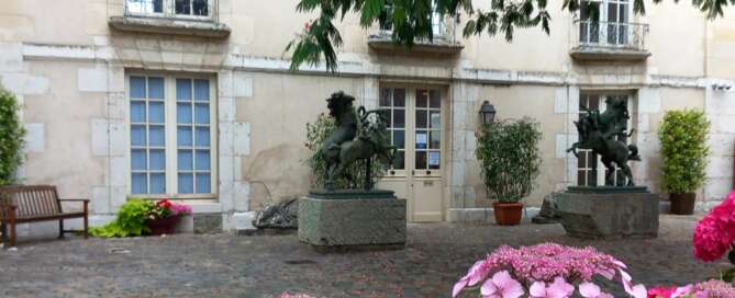 Musée Blanche Hoschedé-Monet in Vernon: the courtyard © Musée Blanche Hoschedé-Monet, Ville de Vernon