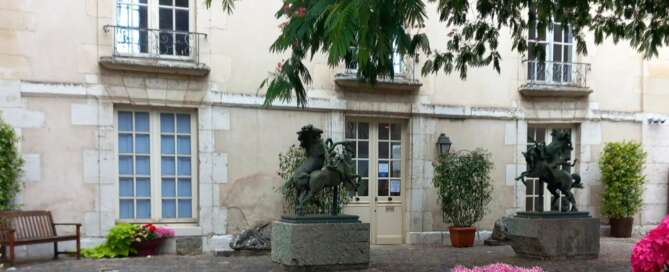 Musée Blanche Hoschedé-Monet à Vernon : la cour © Musée Blanche Hoschedé-Monet, Ville de Vernon