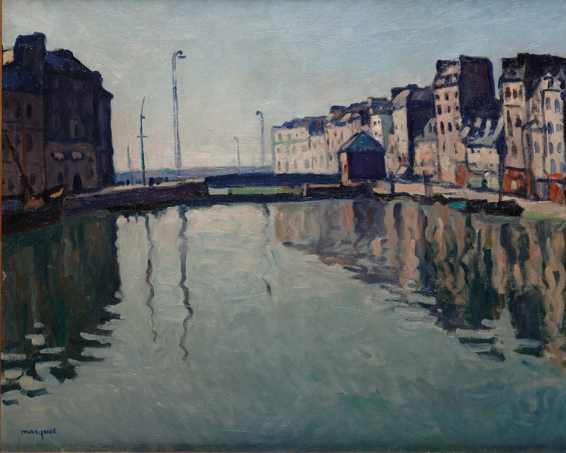 Albert Marquet, Bassin du Havre @ Musée des Beaux-Arts de Caen