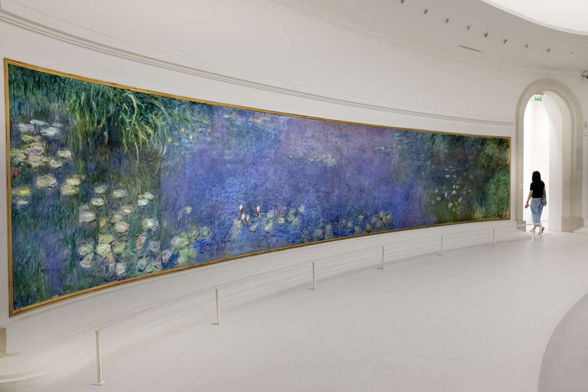 Musée de l'Orangerie, Les Nymphéas, Claude Monet, Destination impressionniste, © F. Carovillano pour Ooshot, CRT IDF
