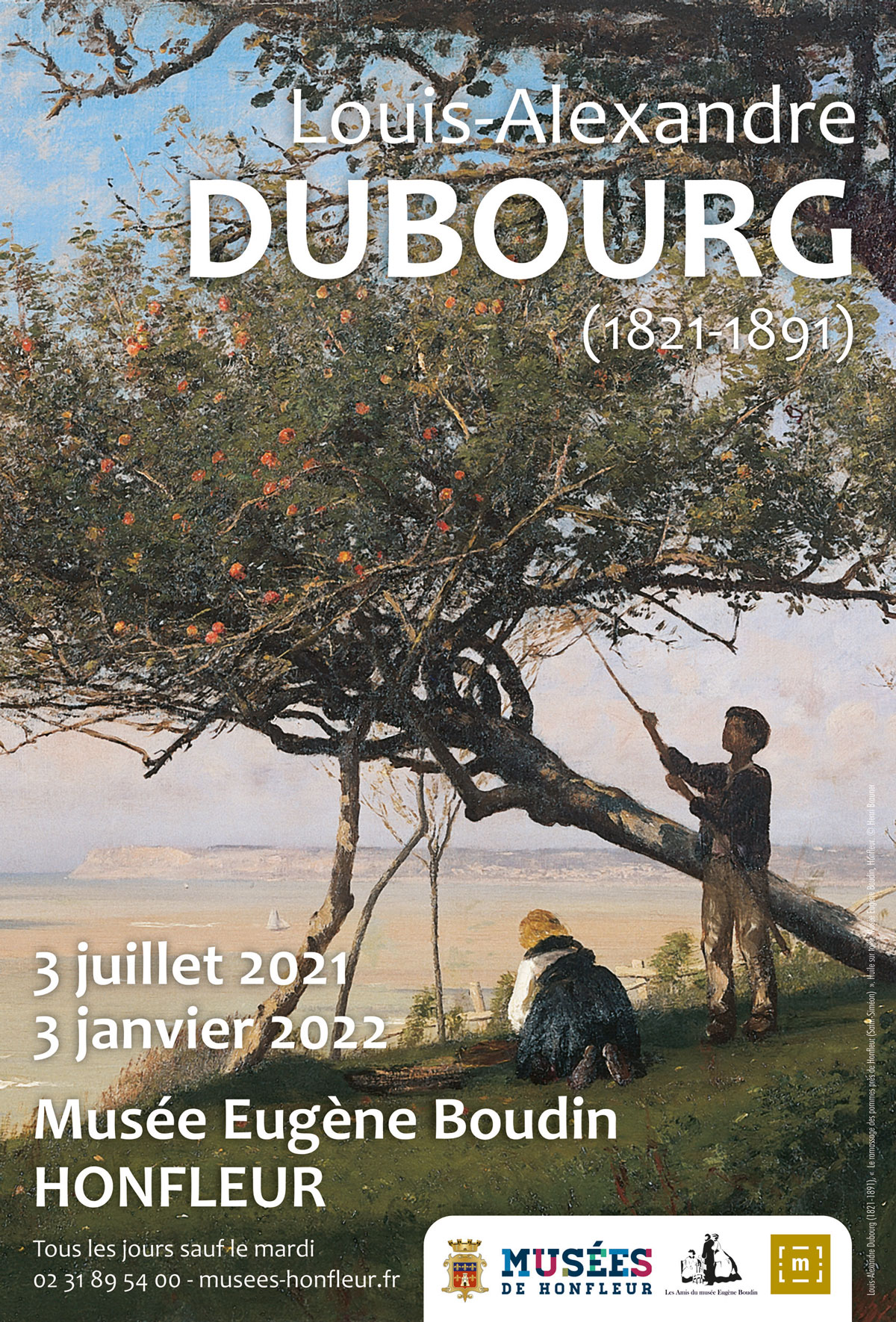 Poster exhibition Louis-Alexandre Dubourg