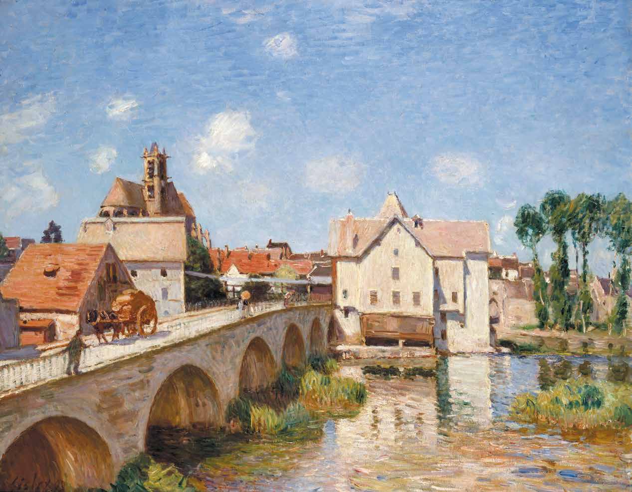 Alfred Sisley, "Le pont de Moret", 1893, Musée d’Orsay, Paris