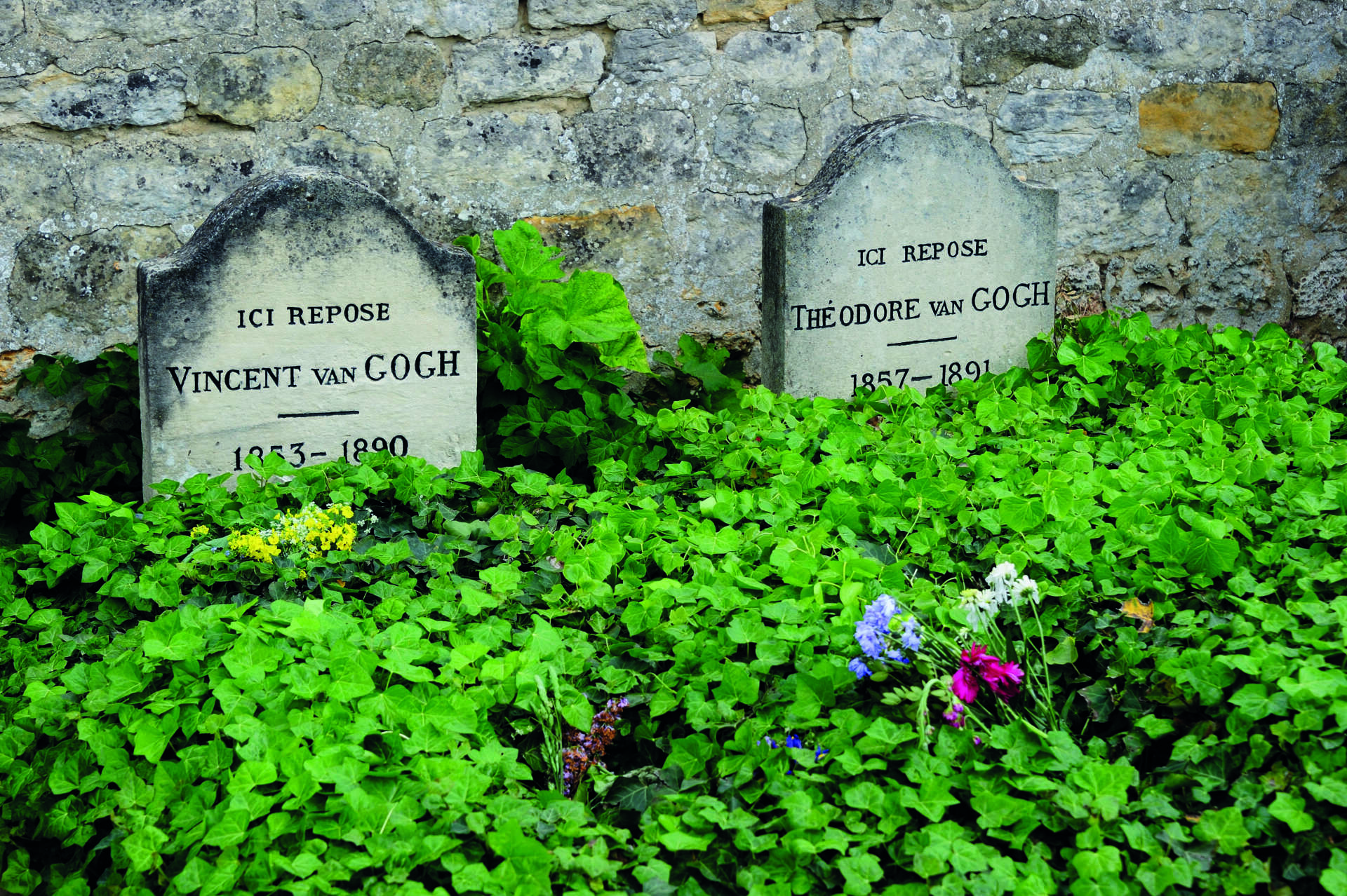 Van Gogh's graves in Auvers-sur-Oise, © J. Tripelon / CRT Paris IDF