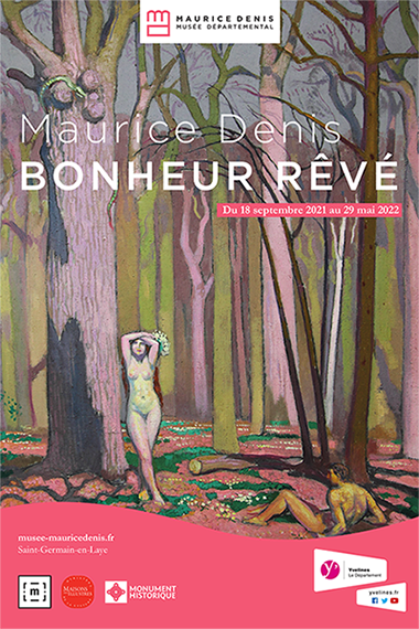 Maurice Denis, Bonheur rêvé, affiche de l'exposition