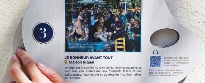 Parcours des Impressionnistes à Rueil Malmaison : Maison Gicquel © OT Rueil Tourisme