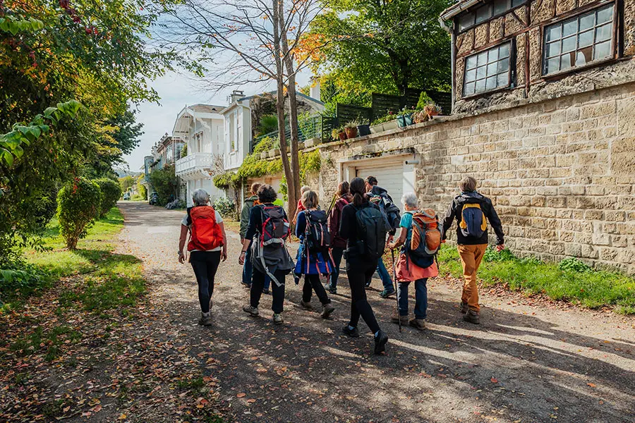 Sur les pas de Monet, randonnée intercommunale proposée par l’Office de Tourisme Intercommunal de Saint Germain Boucles de Seine © Nicolas Mauge