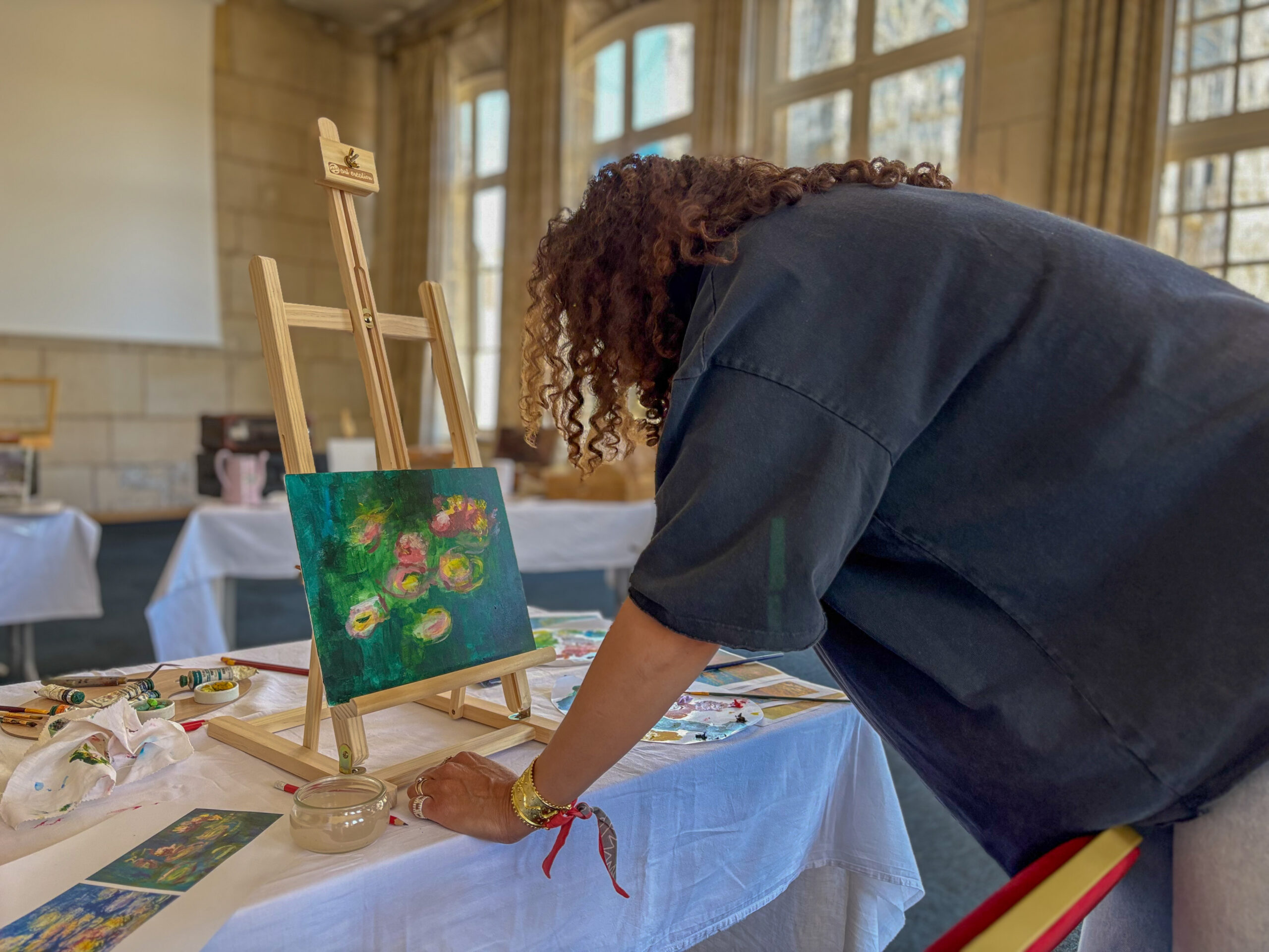 L'expérience Monet : atelier peinture à Rouen © Marine Chambellan