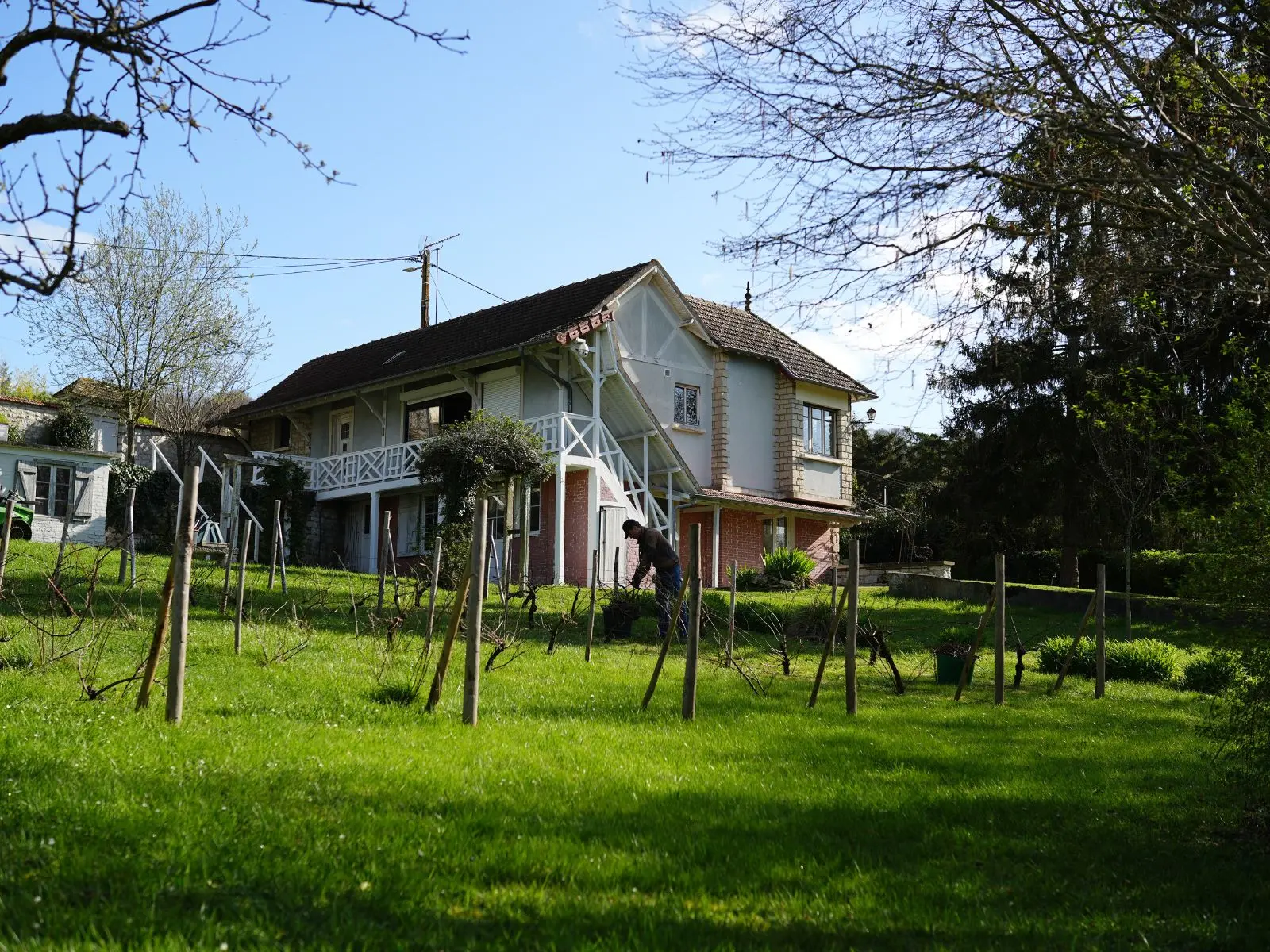 Vsite guidée de la Maison Pierre Bonnard à Vernon et installation de Flora Moscovici pour le centenaire Monet